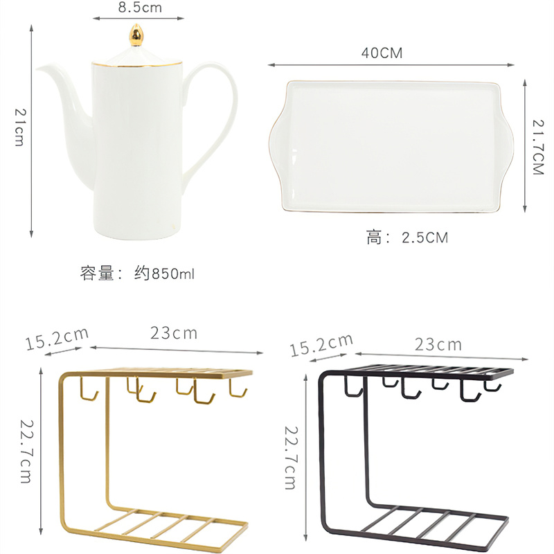 Gốm Sứ Cà Phê Bình Trà Khay Bắ - đánh giá và giá Korean Tea Set