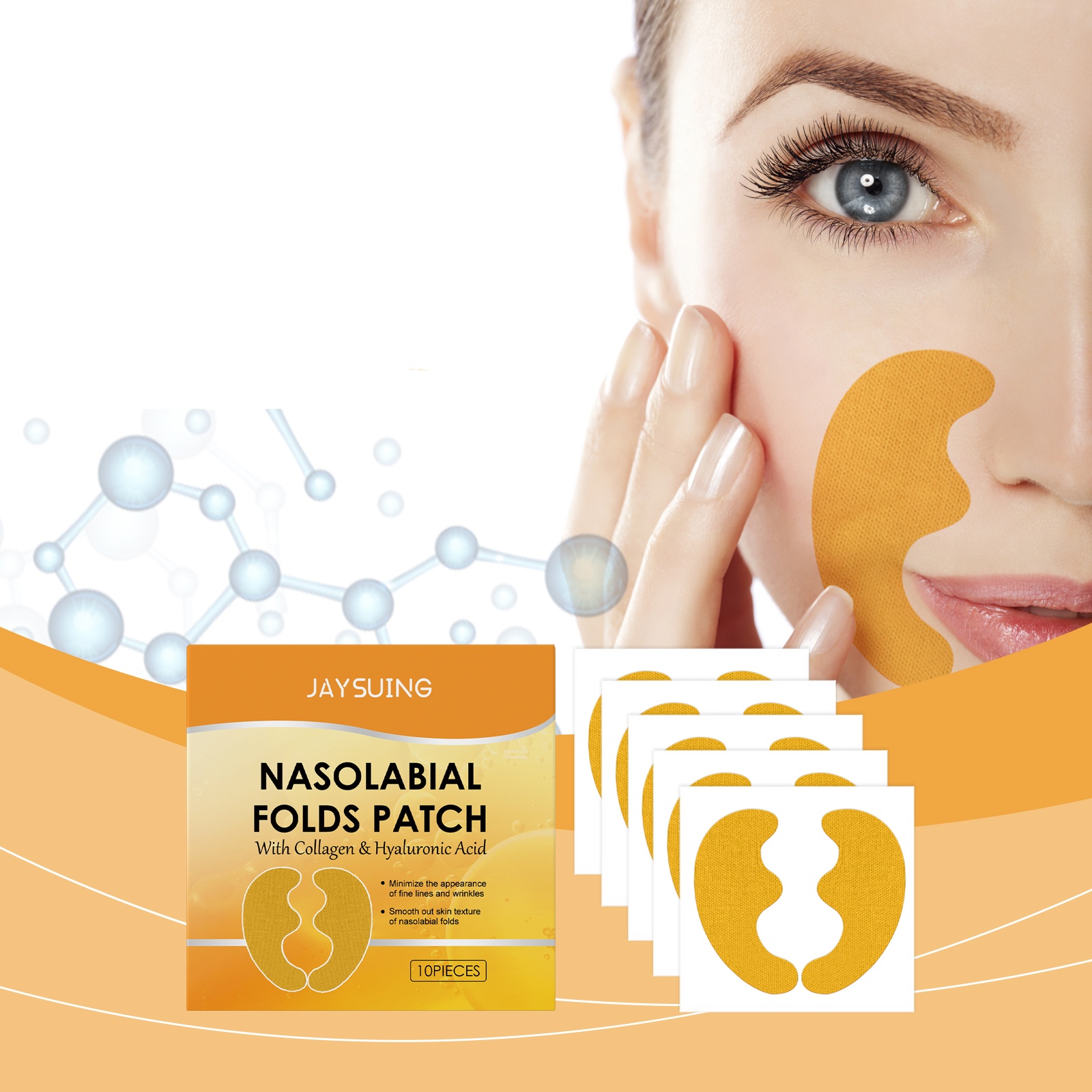 Wrinkle Removal Patch Hyaluron - đánh giá và giá Sheet Mask Collagen