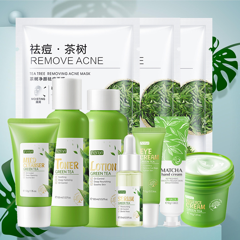 Facial Products Kit Sakura / G - đánh giá và giá Korean Tea Set