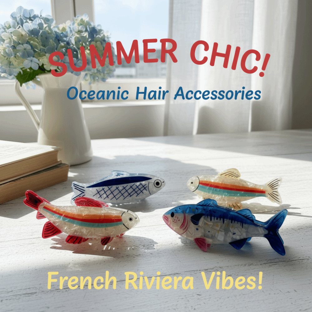 Hairpin Ocean Animal Hair Claw - đánh giá và giá Korean Women Lifestyle