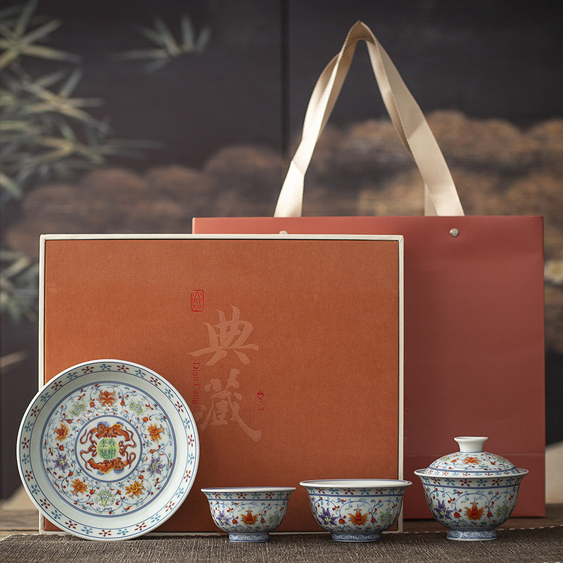 Handmade Jingdezhen Blue White - đánh giá và giá Korean Tea Set