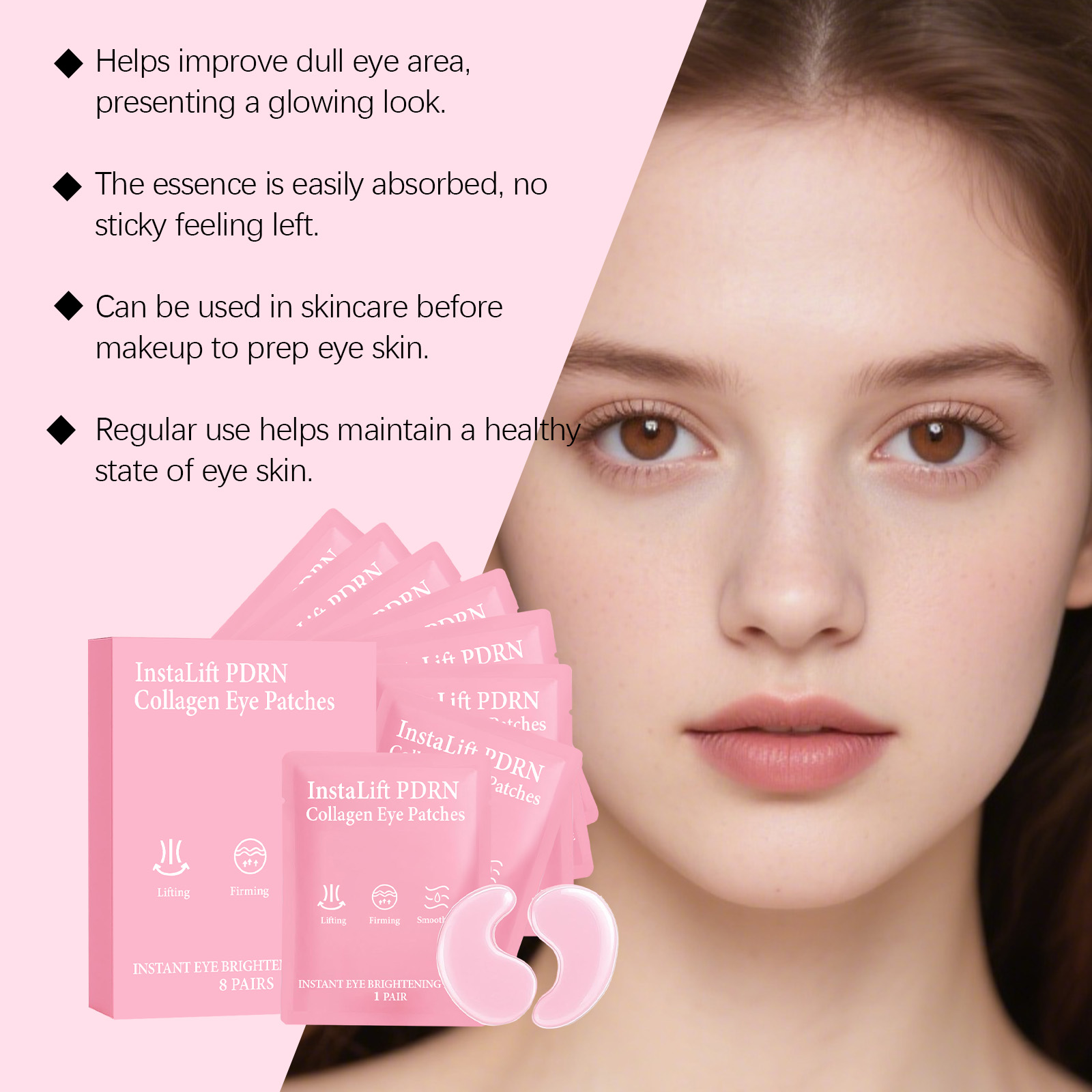 Instalift PDRN Collagen Eye Pa - đánh giá và giá Sheet Mask Collagen