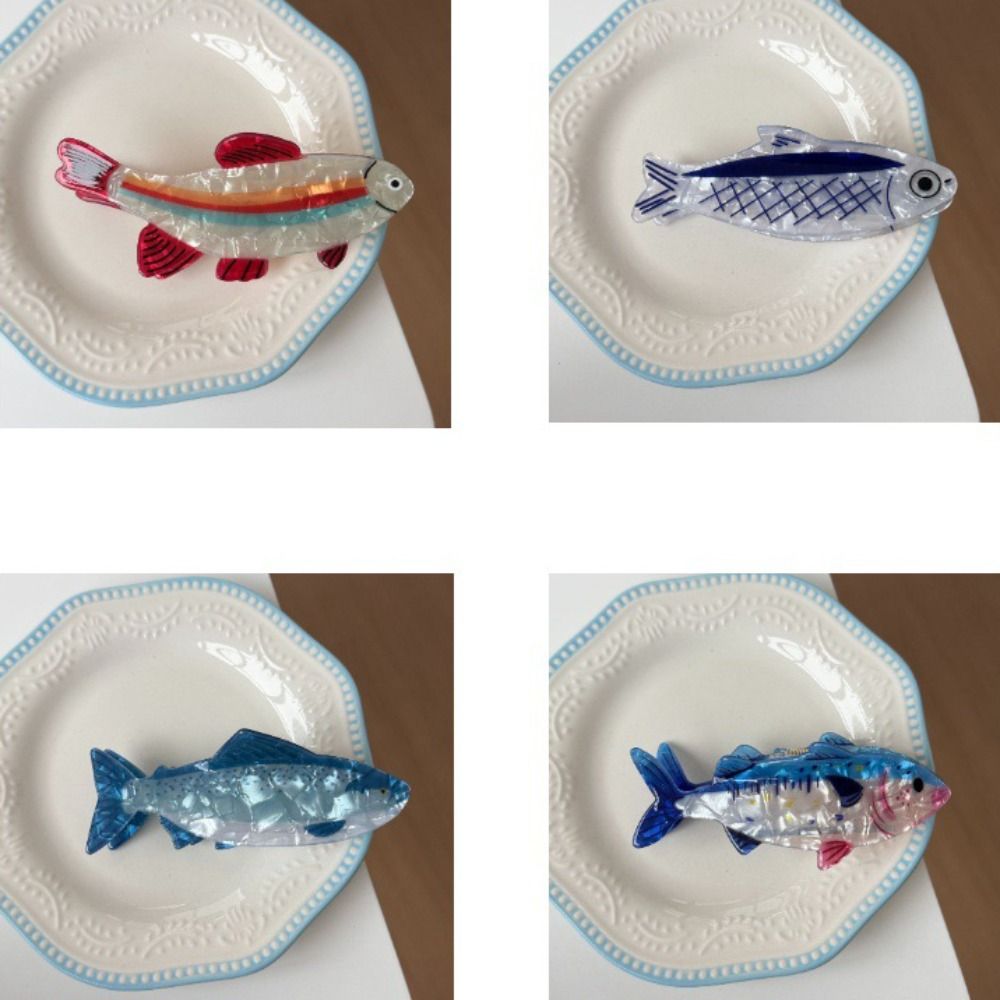 Hairpin Ocean Animal Hair Claw - đánh giá và giá Korean Women Lifestyle