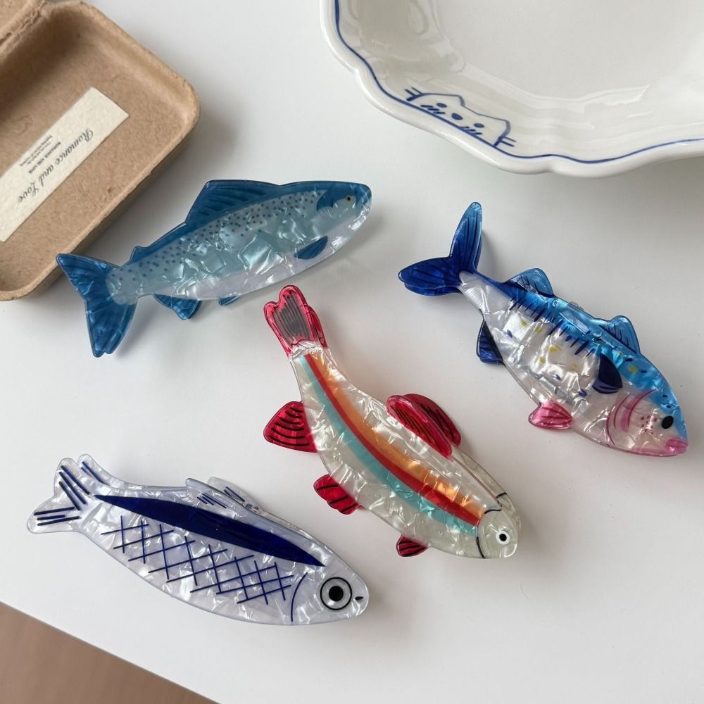 Hairpin Ocean Animal Hair Claw - đánh giá và giá Korean Women Lifestyle